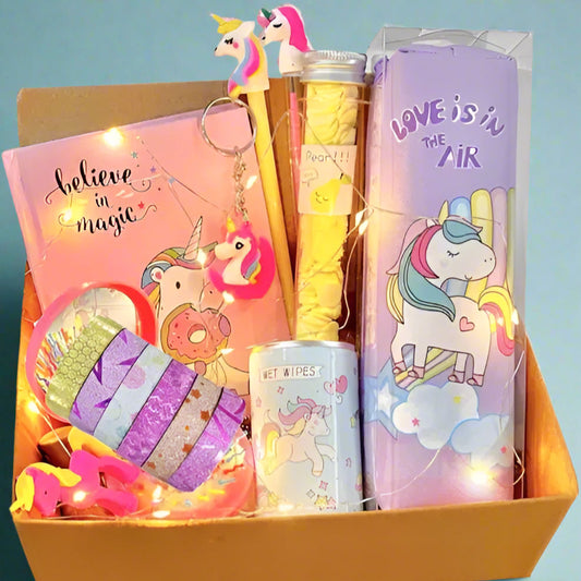 Unicorn Theme Goody Box Combo Set for Kids